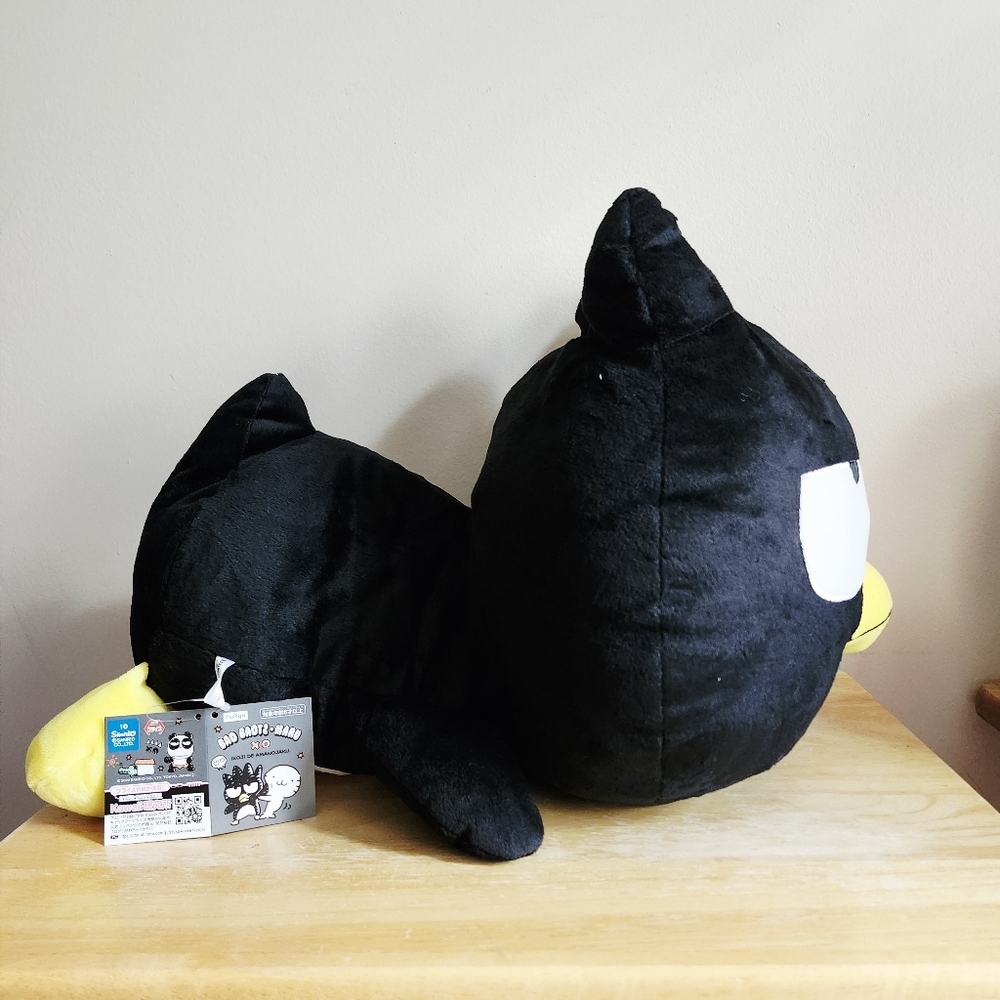 Large Sleepy Bad Badtz Maru Plush - Sanrio - Hello Kitty - Japan